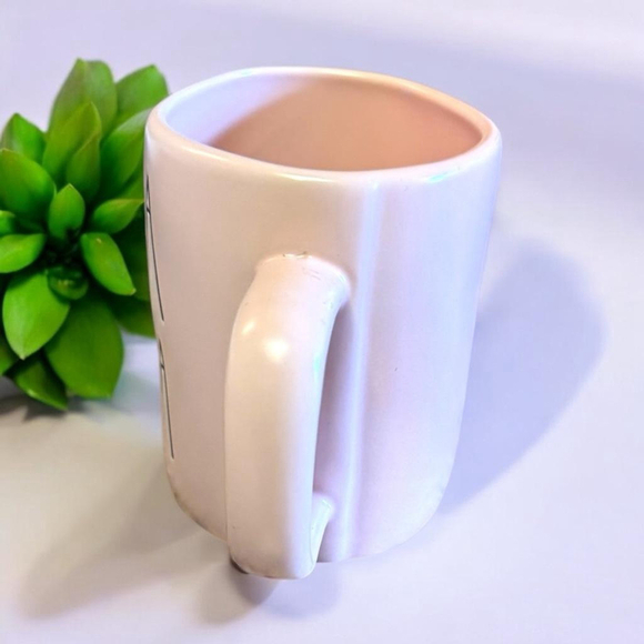 NWOT Rae Dunn Blush Pink HUBBA HUBBA Mug Lovely Soft Shell Pink Collectible Gift - Picture 4 of 10